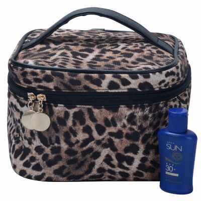 Leopard Vanity Bag